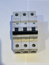Eaton MCH316 C16 MCB Triple Pole 3 Phase Breaker Type C 16A Memshield 2 MEM