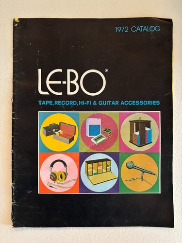 1972 catalog tape - 1972, le-bo