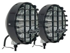 LAND ROVER 8" BLACK SPOT LAMPS