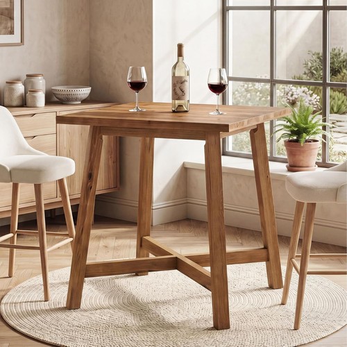 Solid wood square - wood,