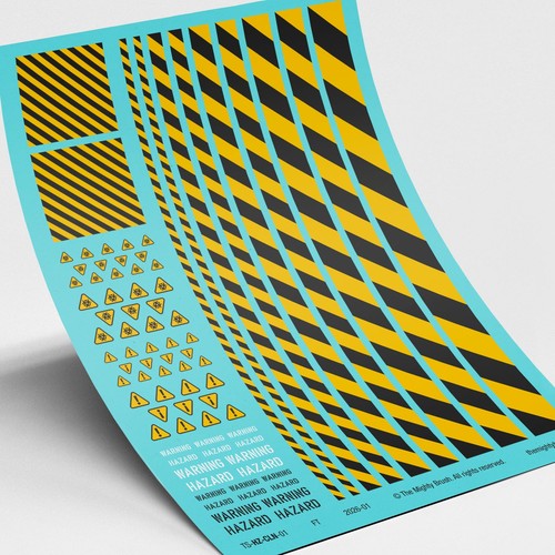 Hazard stripes waterslide - hazard,