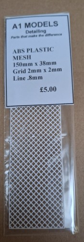 A1models abs plastic grille - plastic,