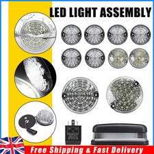 Complete LED Light Upgrade Kit Lamp For Land Rover Defender 1990 to 2016 Clear