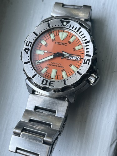 Seiko orange monster - orange,