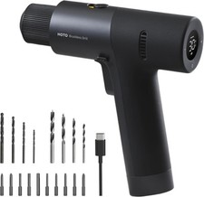 12V Cordless Brushless Drill, LED Display, 30-Speed, Battery Operated Tool