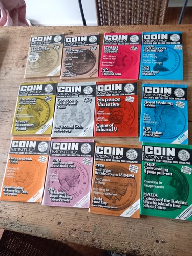 Set coin monthly magazines - of,