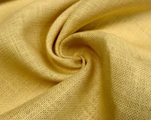 Light mustard hessian - mustard,