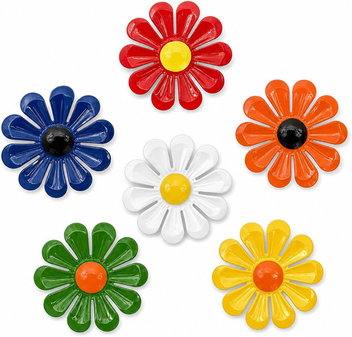 Qgh pcs metal flower - 6,