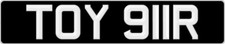 TOY 911R personalised private