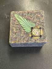 Vintage Art Deco Box Beautiful Odd Hand Made Piece Collectable Statement Item 4n