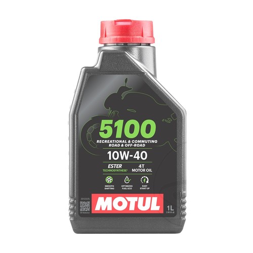 Motul oil 10w40 - 4-stroke, 1l