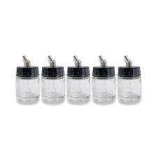 5 AIRBRUSH BOTTLES 22CC WITH