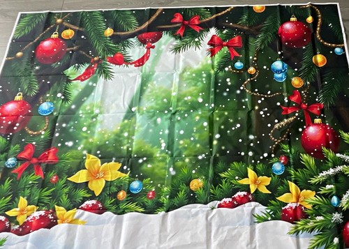 Christmas green vinyl photo - christmas,