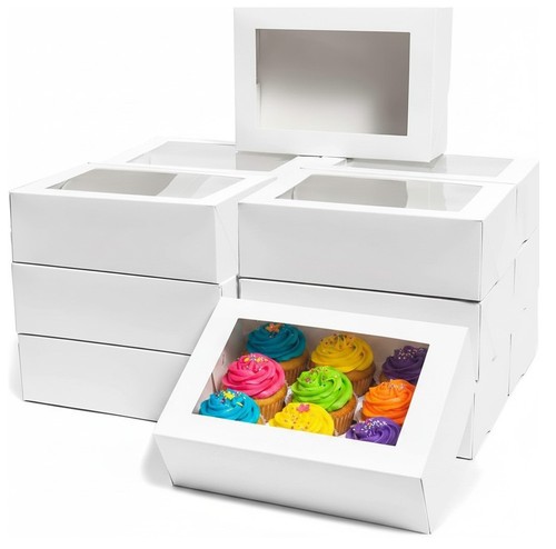 Inch cupcake boxes with - 13,