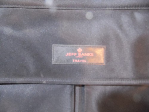 Jeff banks suit bag black - banks,