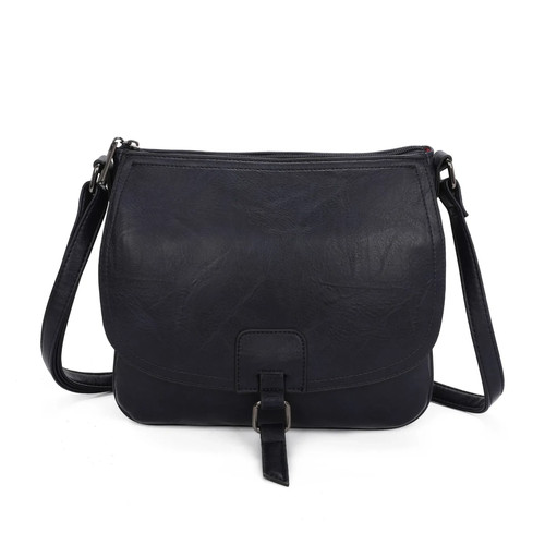 Ladies real leather satchel - ladies,