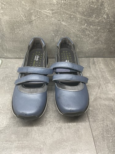 Clarks wave walk blue leather - clarks,