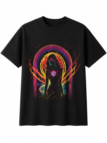 Tarot card splatter art gothic - tarot,