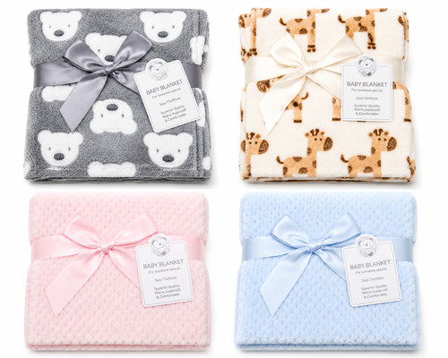 Baby blanket 75x90cm soft - baby,