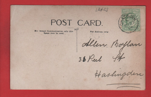 Chatburn lancashire postmark - chatburn,