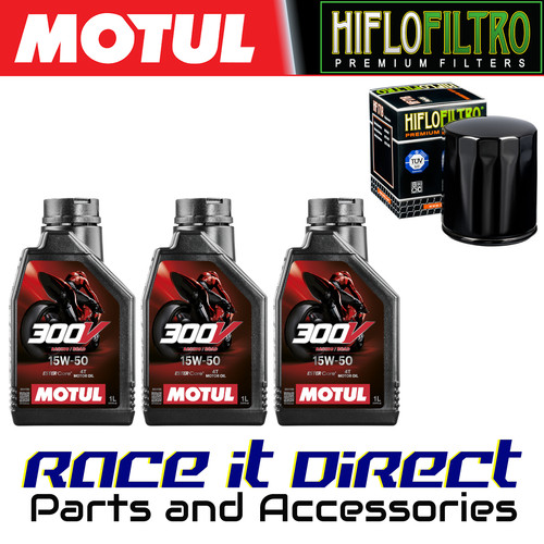 Oil and filter - for, harley