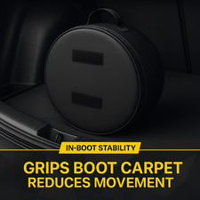 Waterproof Spare Wheel Cover Bag XXXXL PU Leather Tyre Storage Zip Carry Handle