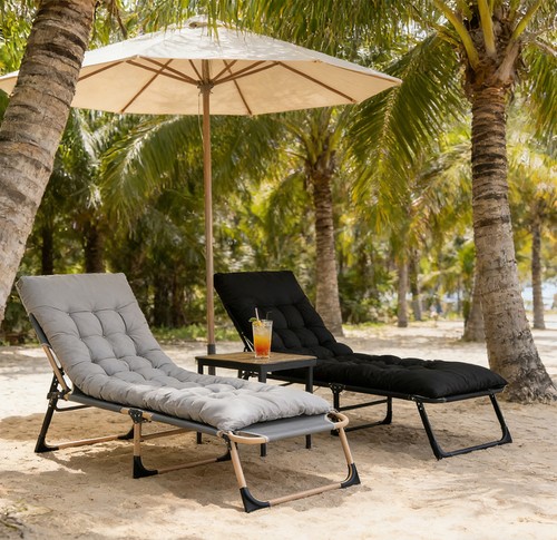 Folding sun loungers - folding,