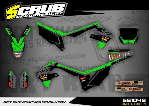 Graphics kit kawasaki kx250 - graphics,