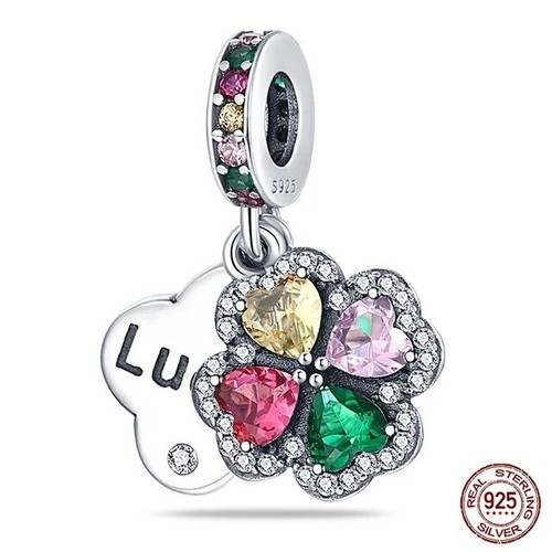 Lucky clover dangle charm - lucky, for