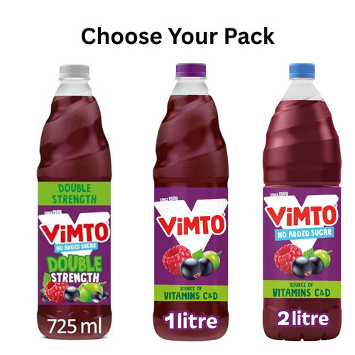 Vimto squash mixed fruit - squash,