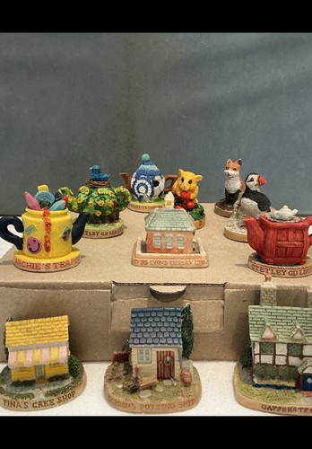 Tetley tea collectible figures - tetley,