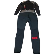 GUL NeoFLX Mens Full Wetsuit Medium Black Grey Surf Swim 3/2mm Neoprene