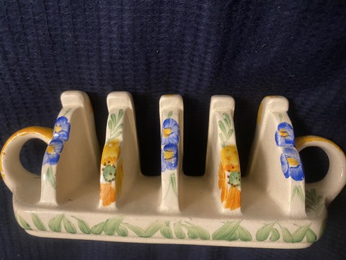 Pretty vintage ceramic - ceramic, toast