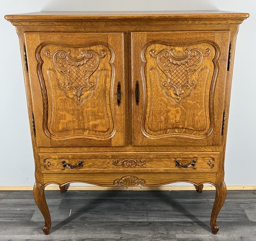 Cabinet vintage french louis - cabinet,