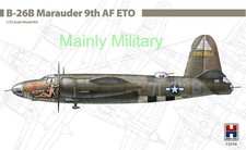 Hobby 2000 1/72 Martin B-26B/C Marauder 9th AF ETO Hasegawa/Cartograf/Mask