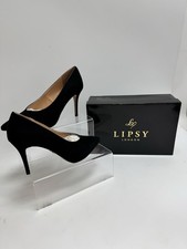 Lipsy Black V Cut Court Shoes