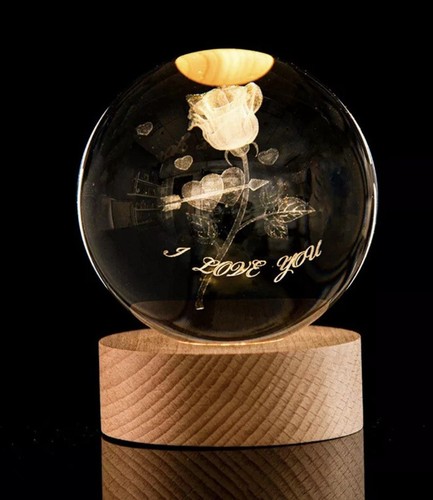 80mm solar system - 3d, crystal