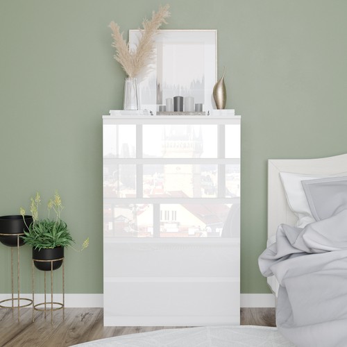 Gloss drawer skagen - gloss, high