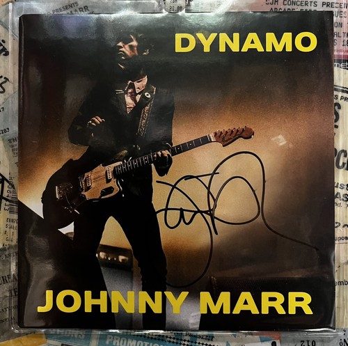 Johnny marr signed - johnny,