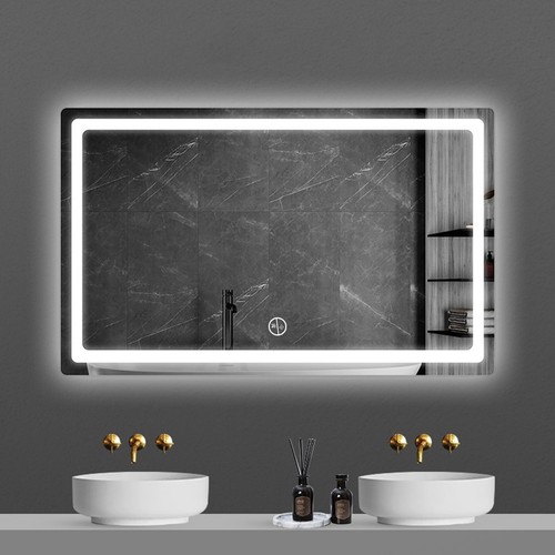 Led bathroom mirror with - mirror,
