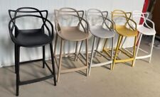 2X Master Style Bar Cafe Kitchen Restaurant Pub Dining Chair Stool S/Height 66cm