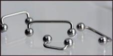 Staples -SURFACE BARS - Solid implant Titanium  for Surface Implant piercings