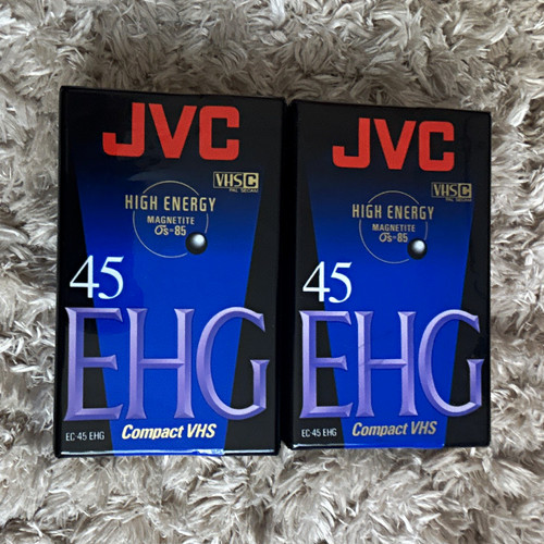 Jvc vhs ehg recordable - jvc,