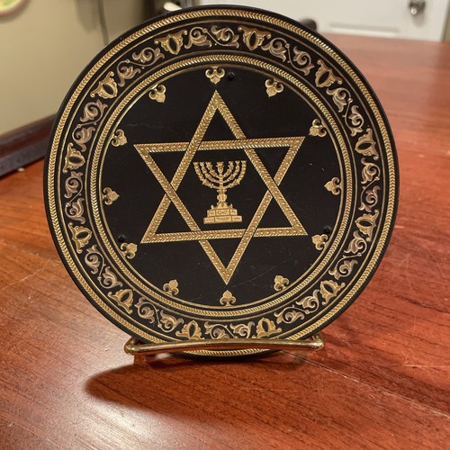 Damascene gold star david - gold,