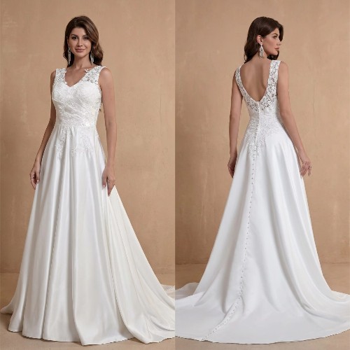 Bridal dresses bride - bridal, backless