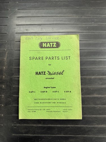 Genuine factory hatz diesel - genuine,