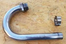 Moto Guzzi 1100 Breva Exhaust header pipes. Right and Left + flanges and clamps.