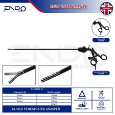 ENDO® New 5mm 45cm Laparoscopic ENDO CLINCH Grasper Bariatric Long Forceps CE