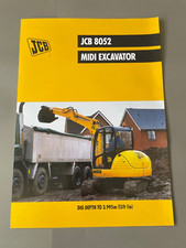 JCB 8052 Mini Excavator Brochure