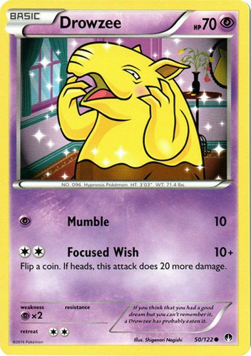 Drowzee 122 common - drowzee,